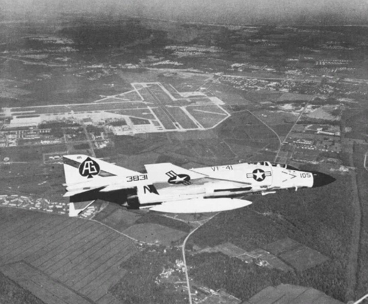 F-4J VF-41 over NAS Oceana NAN10-71